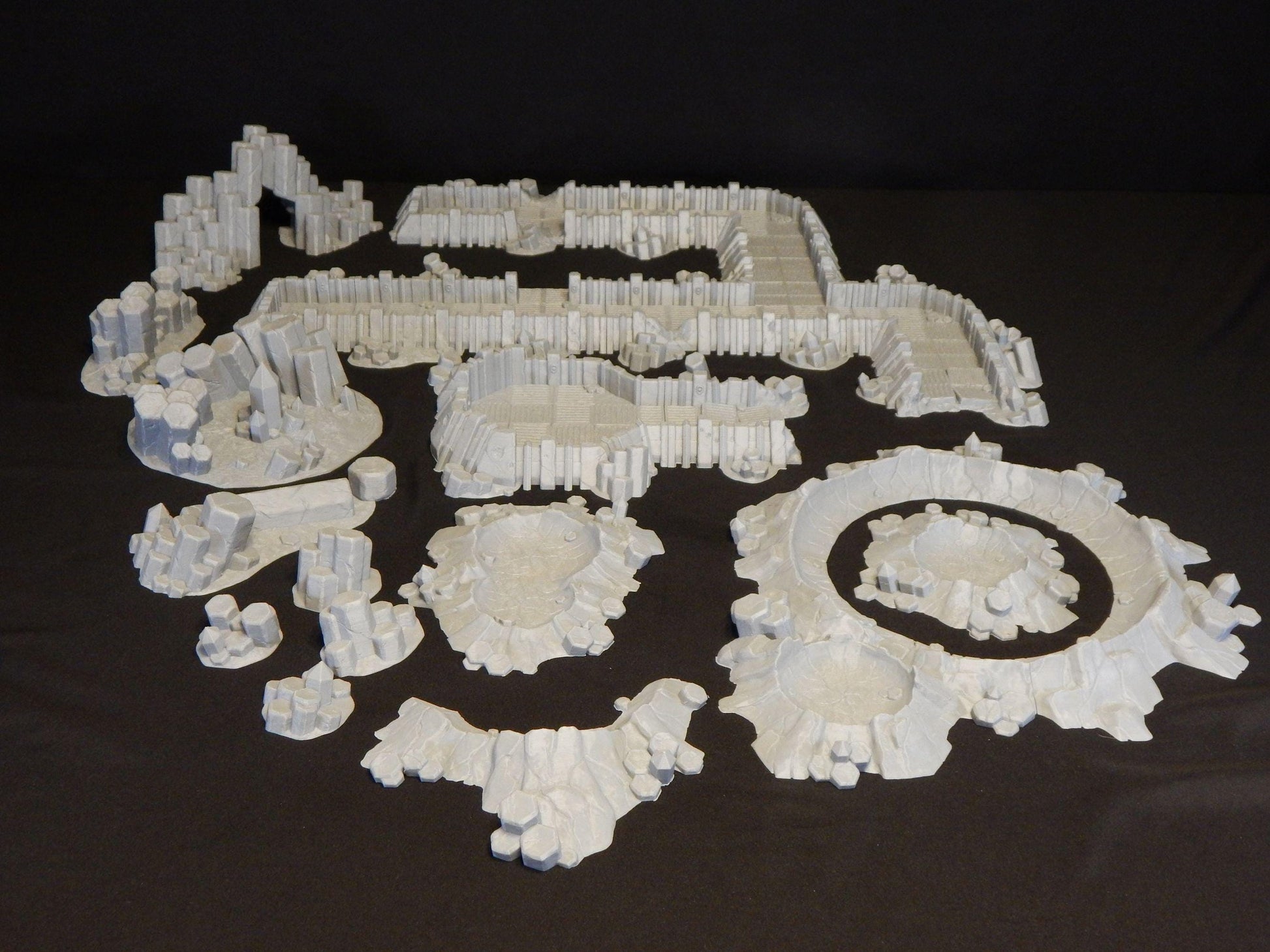 Planetary Outpost | Full Set | Tabletop Gaming & Diorama Scenery Terrain | 28mm to 32mm Scale | 3D Printed | Makers Anvil | Free Shipping