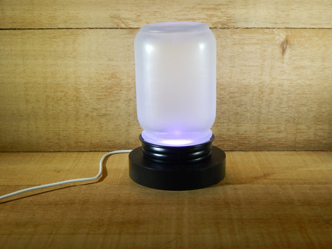 Frosted Canning Jar Accent/Night Light RGB LED w/Remote - Free Shipping!