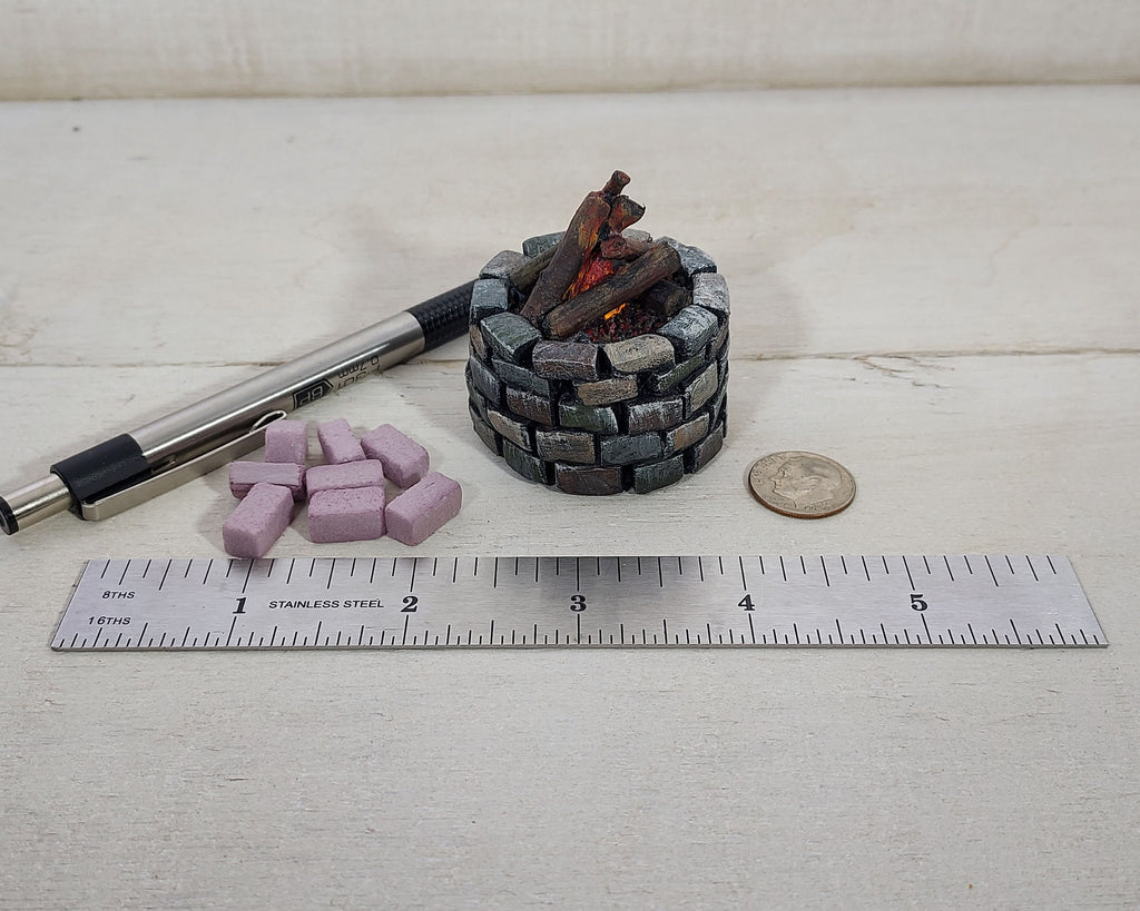 1200+ XPS Foam Bricks - Large - (3/4" x 1/3" x 1/3") for crafting, tabletop terrain, diorama, train layouts, dollhouses, etc. Free Shipping!