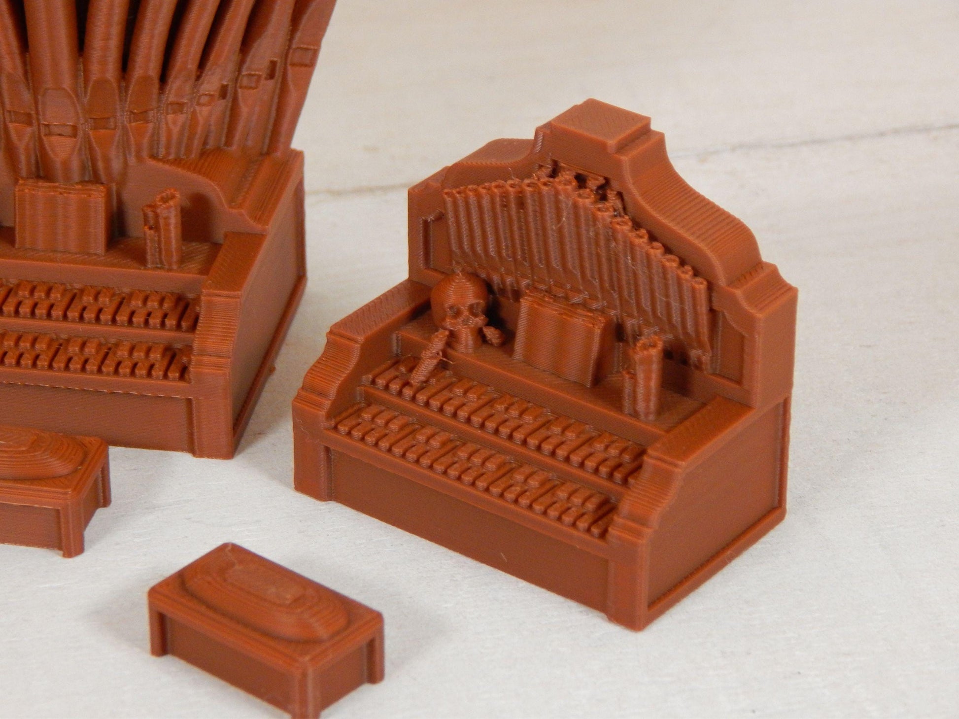 Pipe Organs Tabletop Gaming & Diorama 3D Printed Free Shipping!