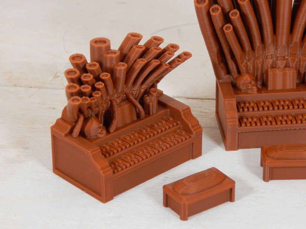 Pipe Organs Tabletop Gaming & Diorama 3D Printed Free Shipping!