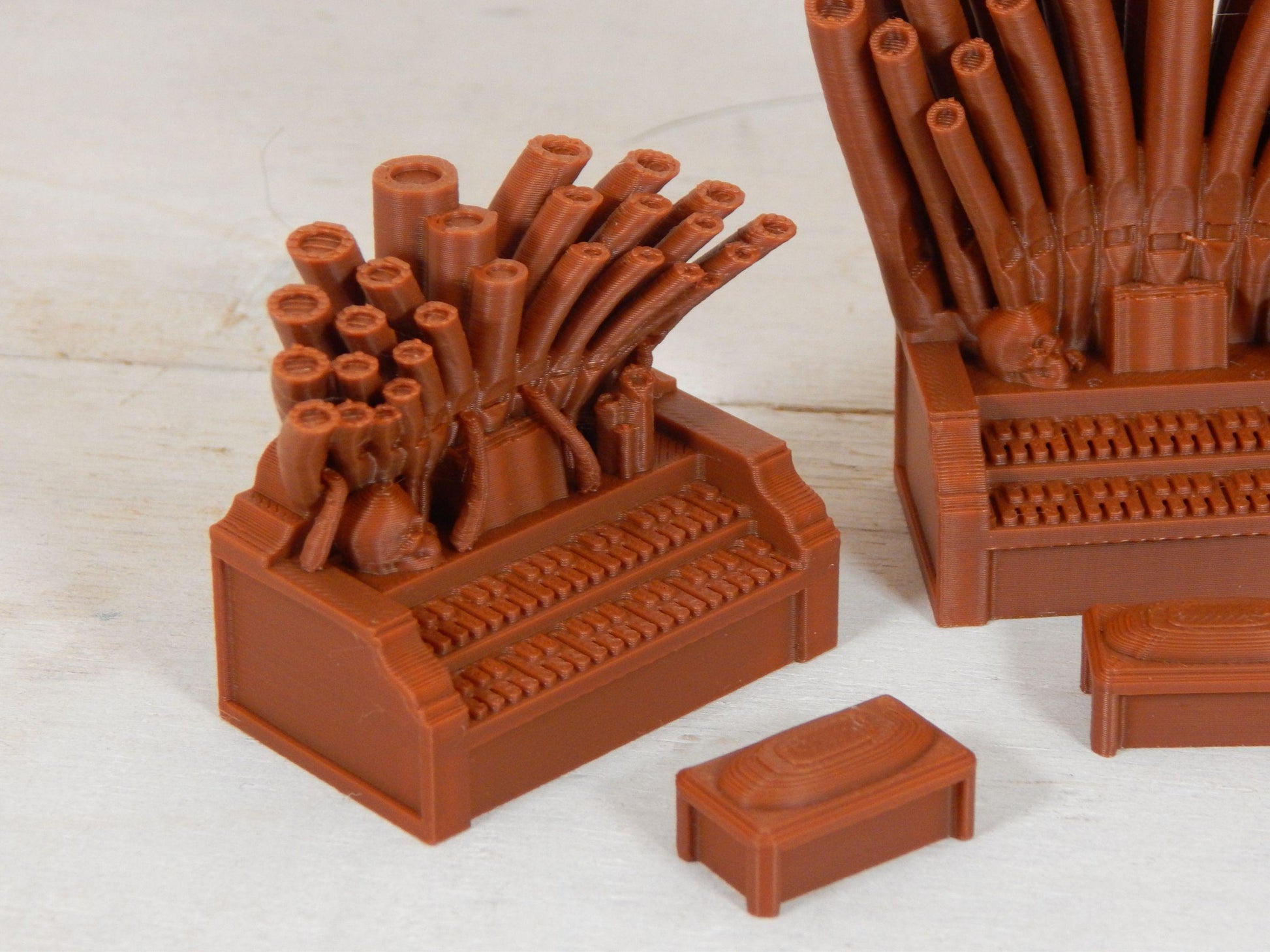 Pipe Organs Tabletop Gaming & Diorama 3D Printed Free Shipping!