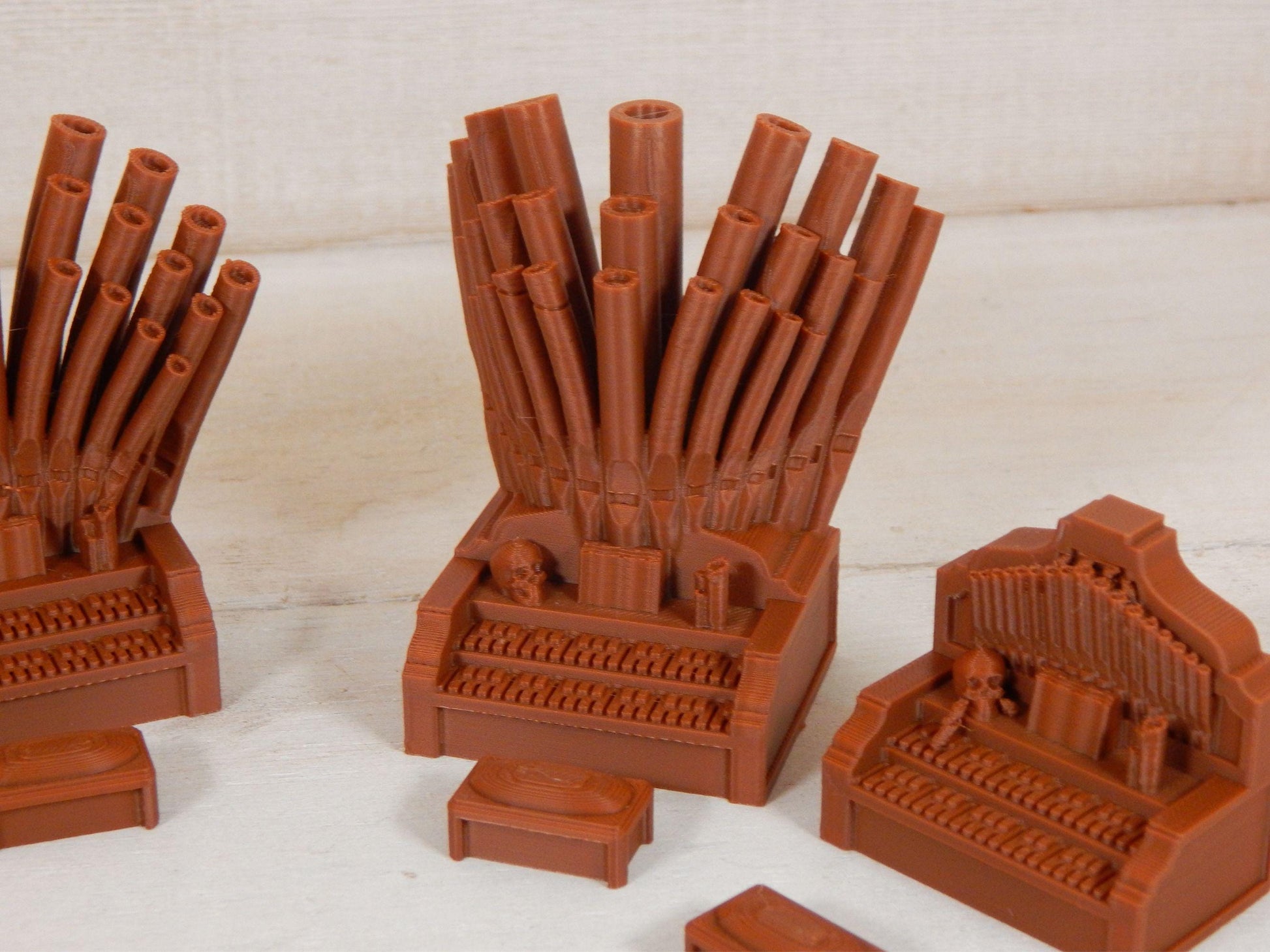 Pipe Organs Tabletop Gaming & Diorama 3D Printed Free Shipping!