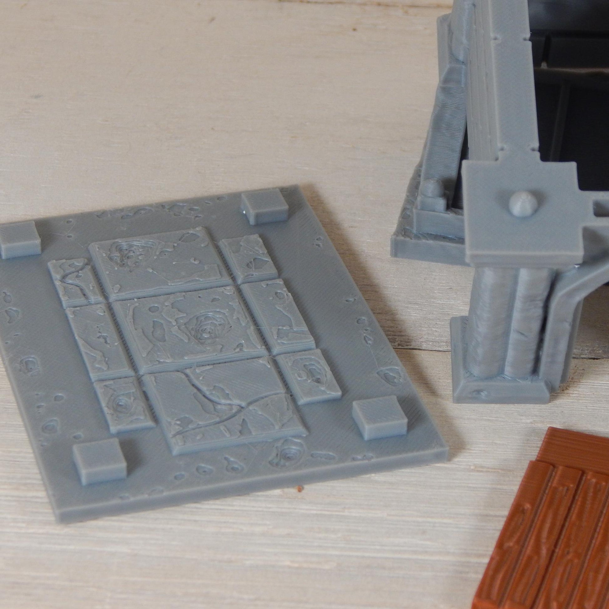 Mausoleum Sets 1 and 2 Tabletop Gaming & Diorama 3D Printed Free Shipping!