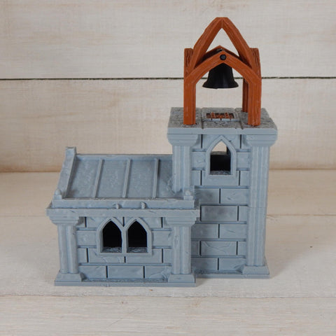 Church Tabletop Gaming & Diorama 3D Printed Free Shipping!