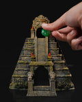 Ancient Temple Dice Tower 3D Printed Bonus Dice Set Free Shipping!