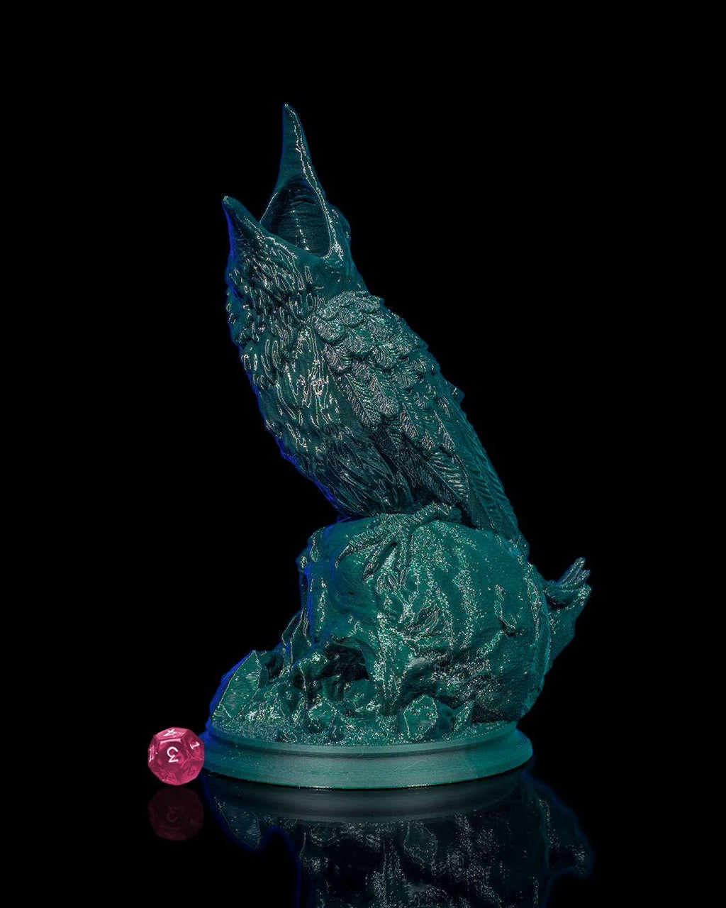 Raven's Feast #1 Dice Tower 3D Printed Bonus Dice Set Free Shipping!