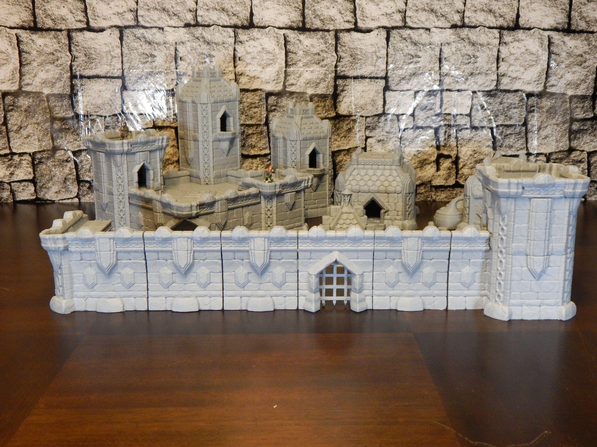 Dwarf Settlement | Full Set | Tabletop Gaming & Diorama Scenery Terrain | 28mm to 32mm Scale | 3D Printed | Makers Anvil | Free Shipping