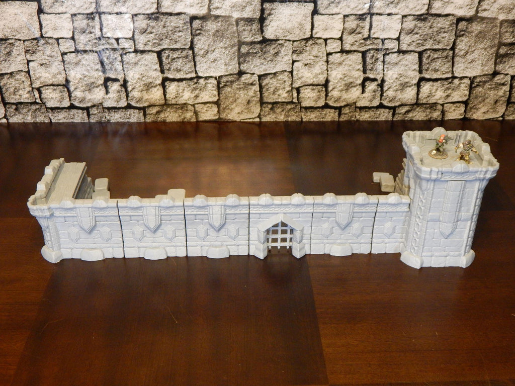 Dwarf Settlement | Full Set | Tabletop Gaming & Diorama Scenery Terrain | 28mm to 32mm Scale | 3D Printed | Makers Anvil | Free Shipping