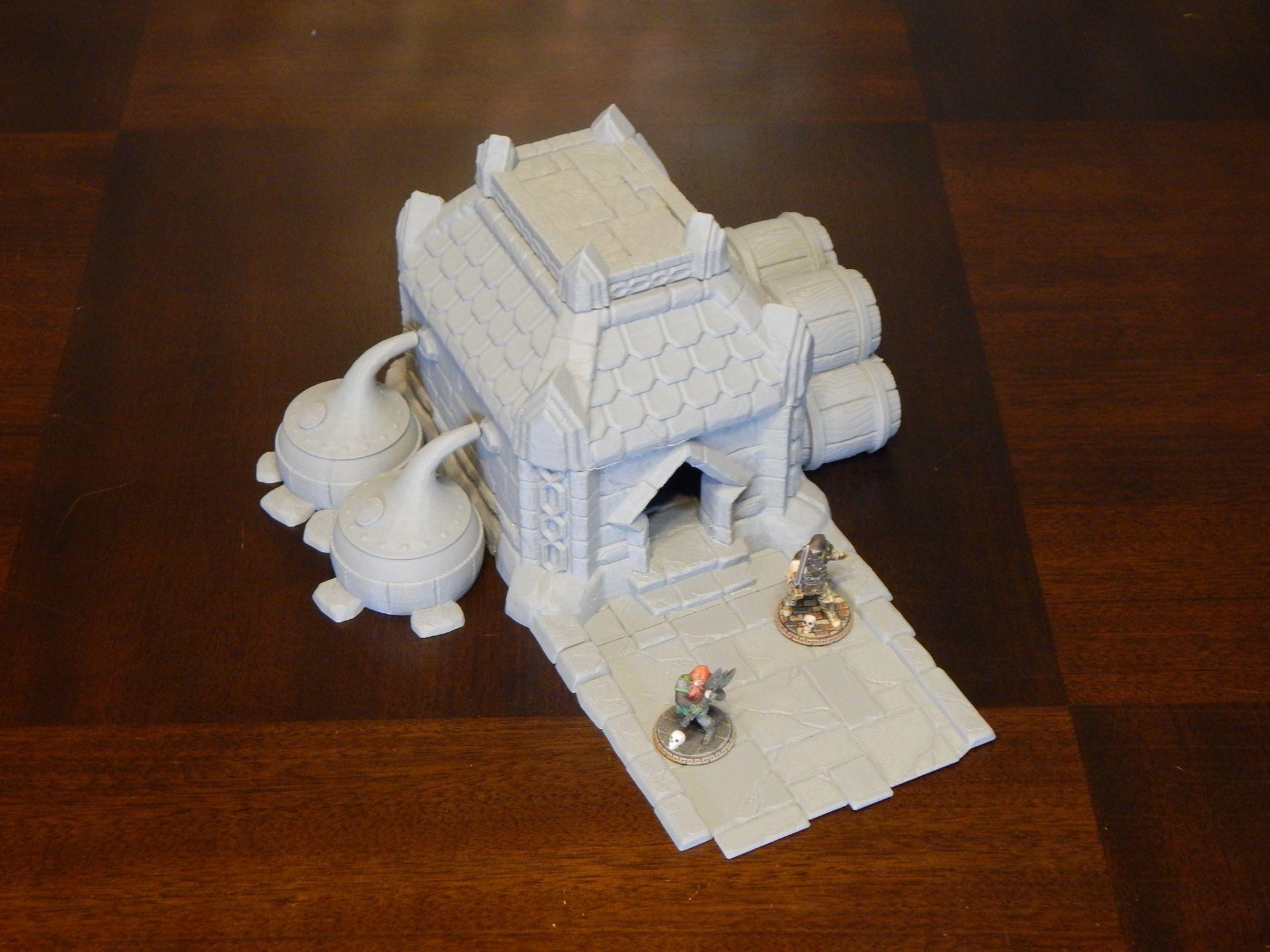 Dwarf Settlement | Full Set | Tabletop Gaming & Diorama Scenery Terrain | 28mm to 32mm Scale | 3D Printed | Makers Anvil | Free Shipping