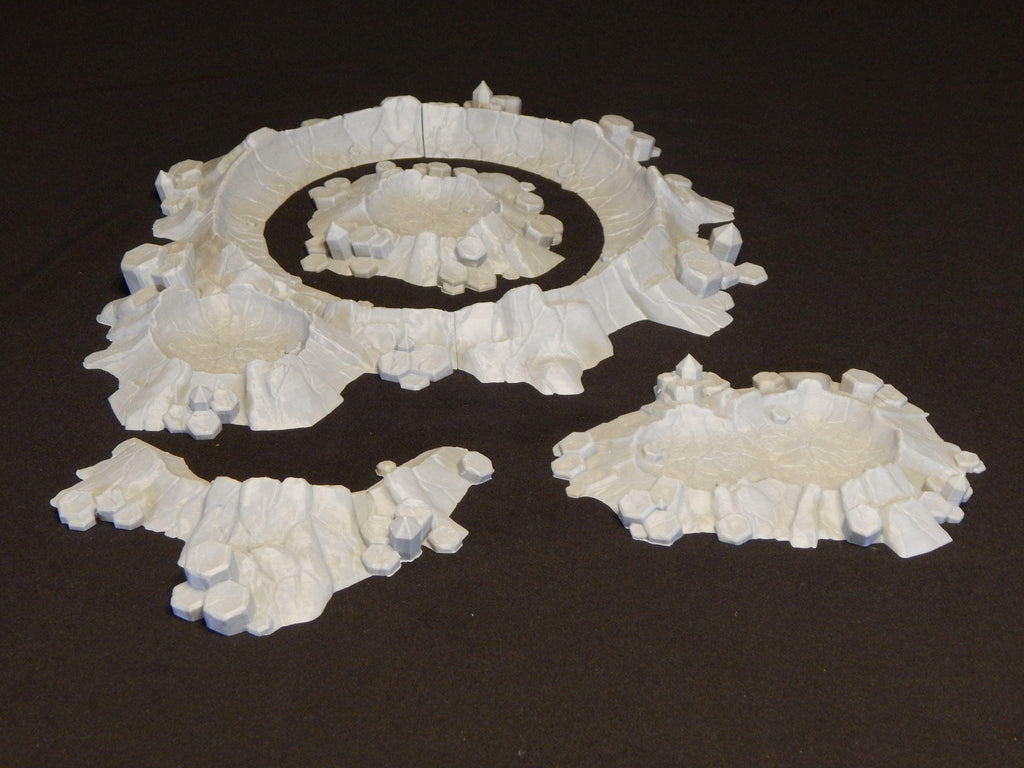 Planetary Outpost | Full Set | Tabletop Gaming & Diorama Scenery Terrain | 28mm to 32mm Scale | 3D Printed | Makers Anvil | Free Shipping
