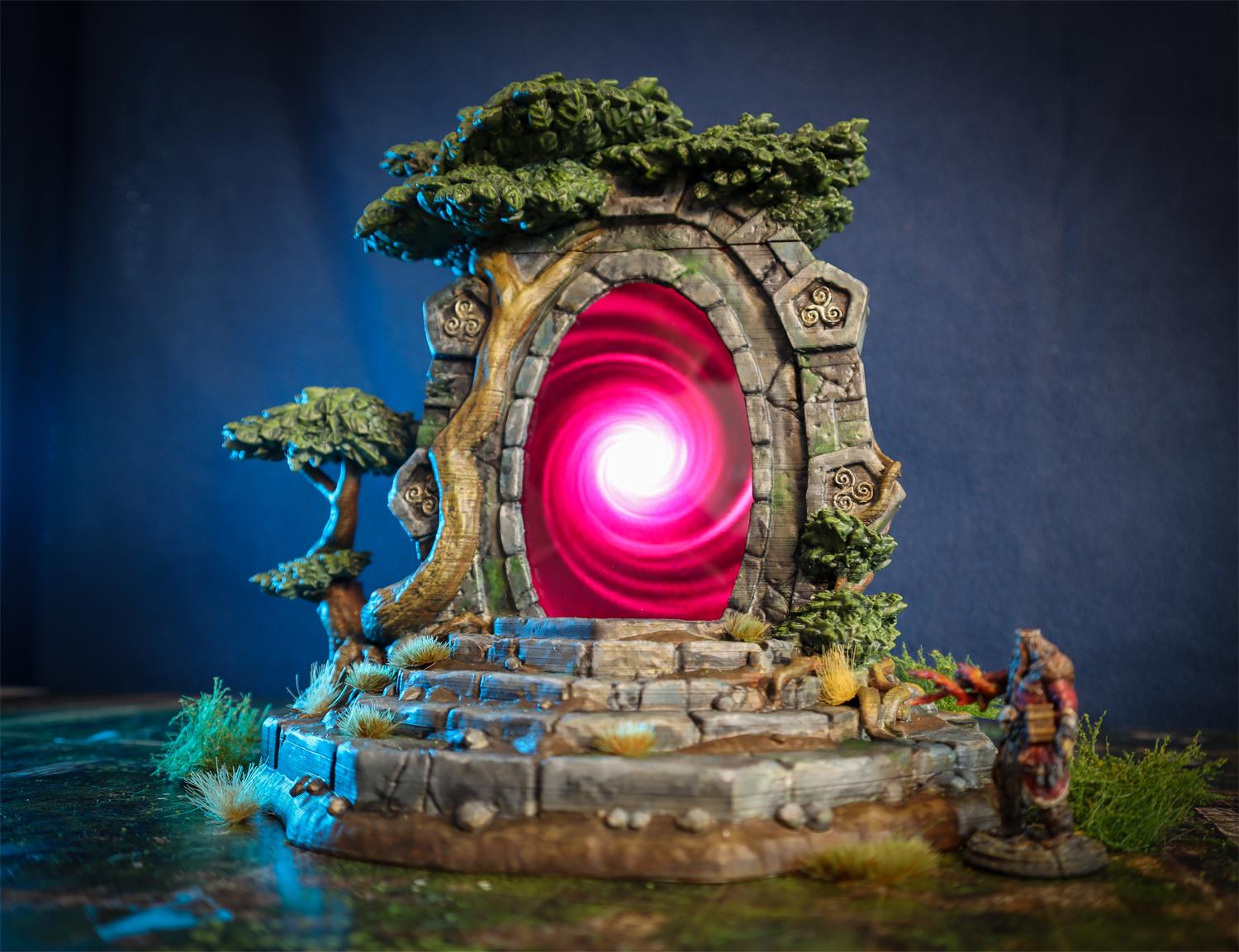 Calling Portals - Enchanted Glen | Tabletop Gaming Terrain | 28mm to 32mm Scale | 3D Printed  | Free Shipping