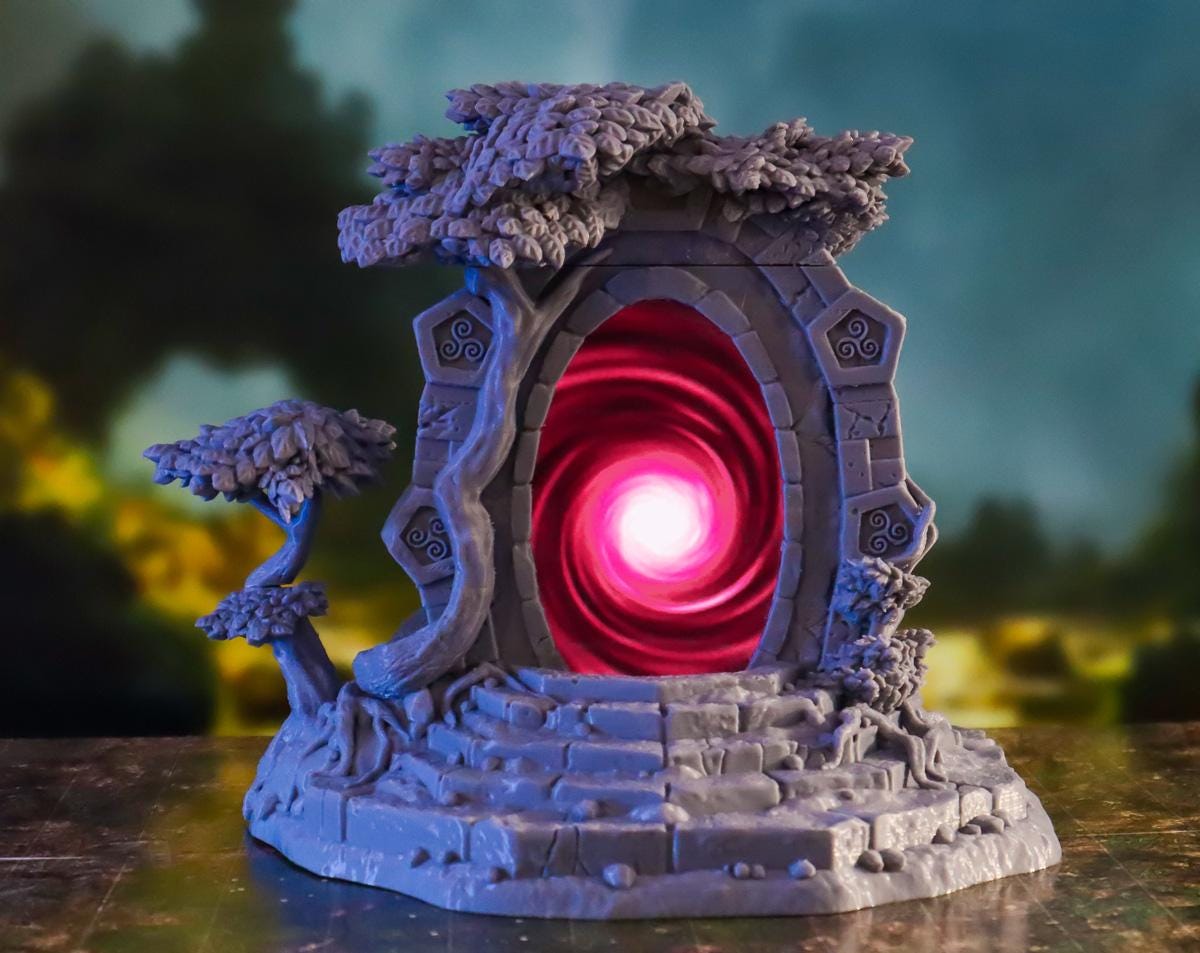 Calling Portals - Enchanted Glen | Tabletop Gaming Terrain | 28mm to 32mm Scale | 3D Printed  | Free Shipping