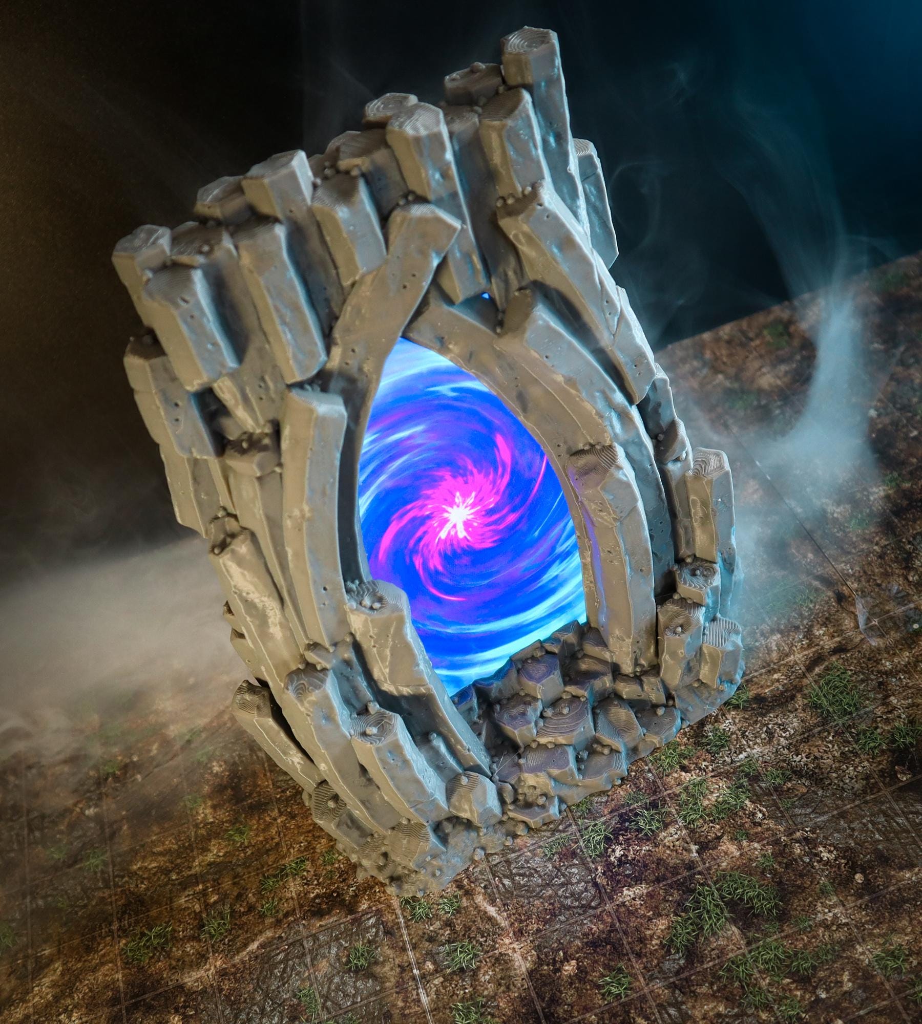 Calling Portals - Shifting Basalts | Tabletop Gaming Terrain | 28mm to 32mm Scale | 3D Printed  | Free Shipping
