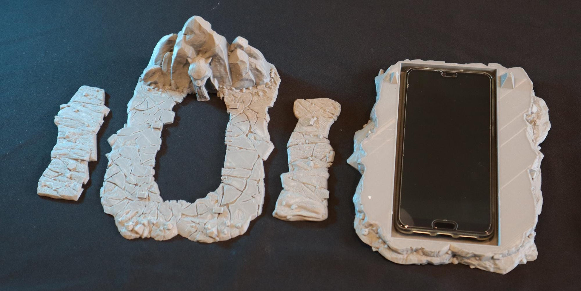 Calling Portals - Cave of the Firecat | Tabletop Gaming Terrain | 28mm to 32mm Scale | 3D Printed  | Free Shipping