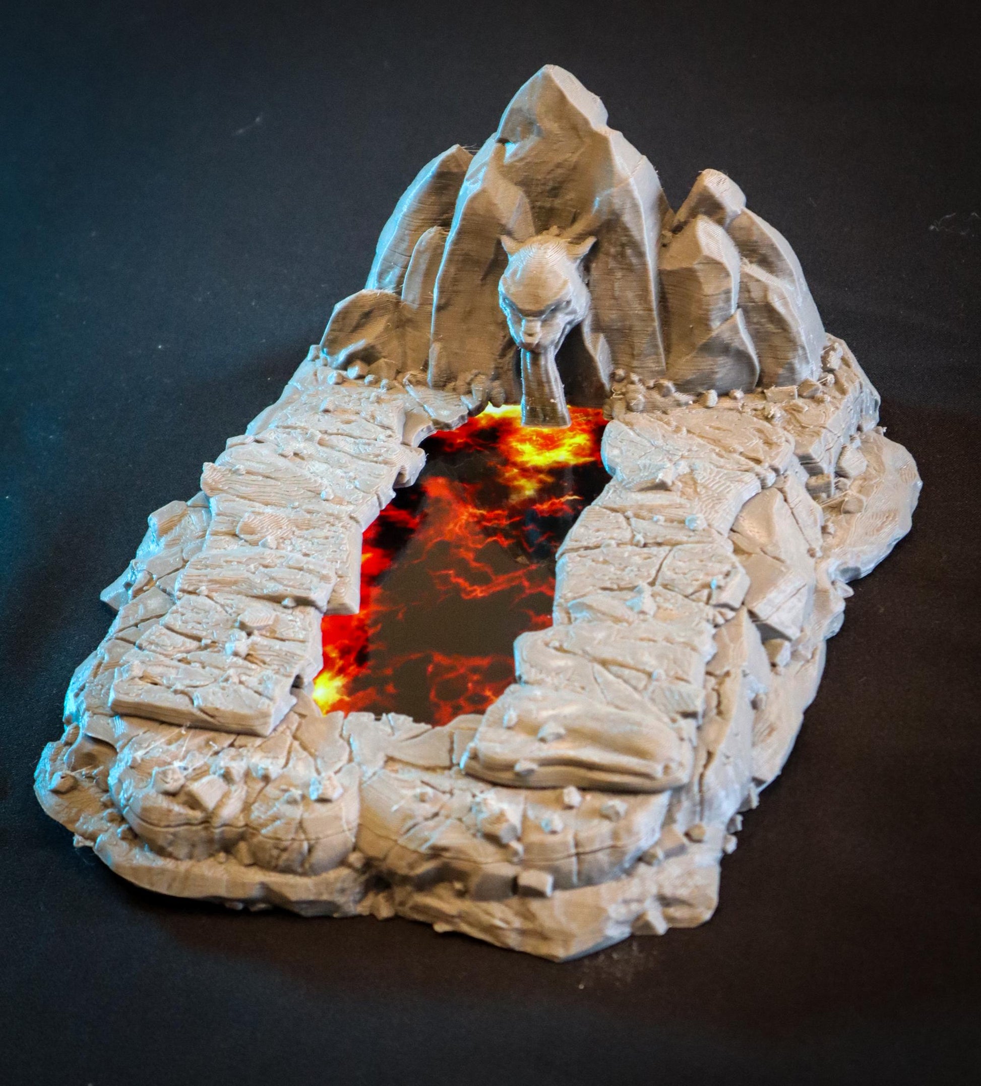 Calling Portals - Cave of the Firecat | Tabletop Gaming Terrain | 28mm to 32mm Scale | 3D Printed  | Free Shipping