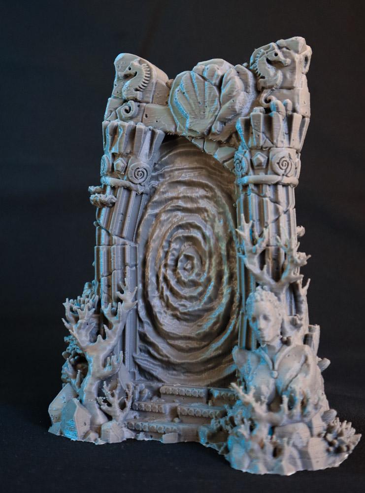 Calling Portals - Aeloria's Underwater Gateway | Tabletop Gaming Terrain | 28mm to 32mm Scale | 3D Printed  | Free Shipping