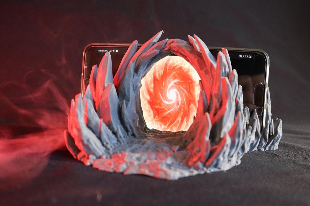 Calling Portals - Impact | Tabletop Gaming Terrain | 28mm to 32mm Scale | 3D Printed  | Free Shipping