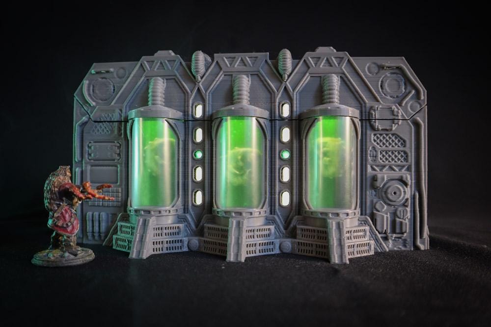 Calling Portals - Sci-fi Containers | Tabletop Gaming Terrain | 28mm to 32mm Scale | 3D Printed  | Free Shipping