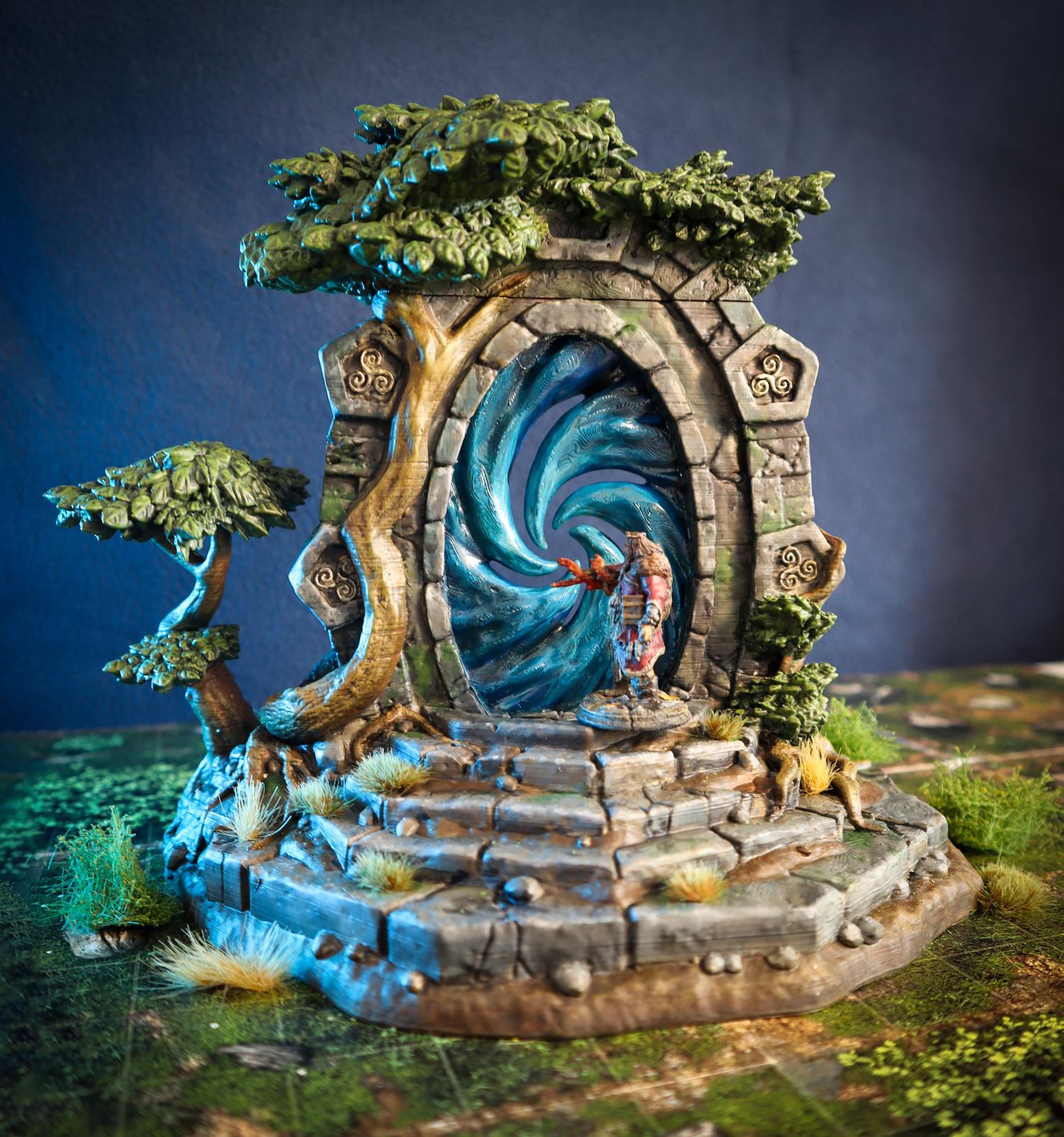 Calling Portals - Enchanted Glen | Tabletop Gaming Terrain | 28mm to 32mm Scale | 3D Printed  | Free Shipping