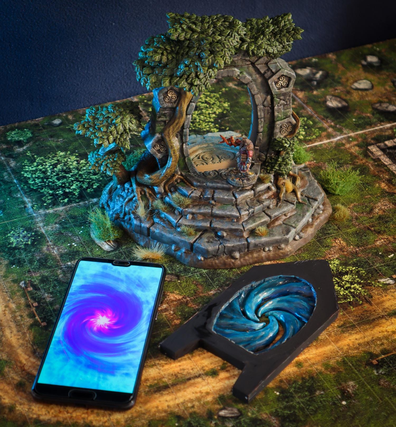 Calling Portals - Enchanted Glen | Tabletop Gaming Terrain | 28mm to 32mm Scale | 3D Printed  | Free Shipping