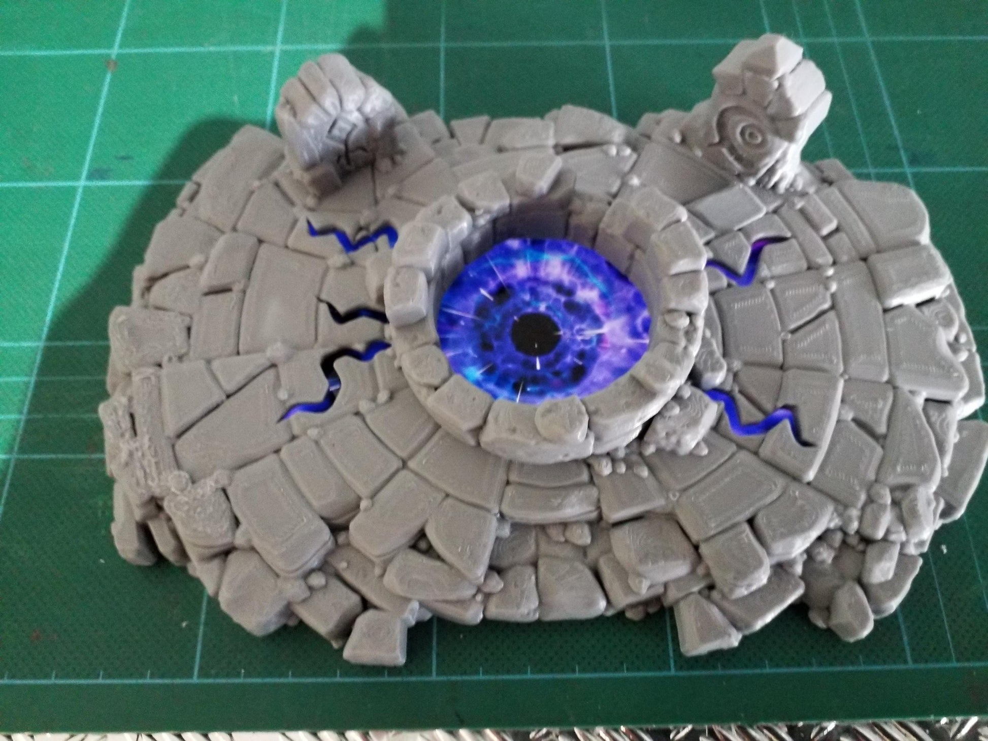 Calling Portals - Forgotten Font & Summoning Circle | Tabletop Gaming Terrain | 28mm to 32mm Scale | 3D Printed  | Free Shipping