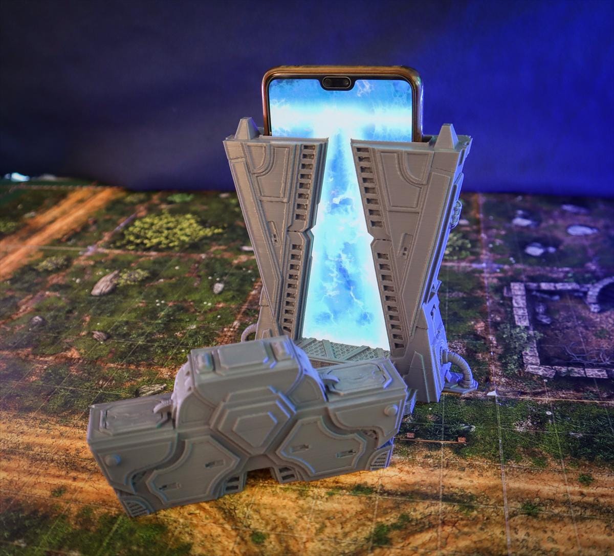 Calling Portals - Nexus Bridge | Tabletop Gaming Terrain | 28mm to 32mm Scale | 3D Printed  | Free Shipping