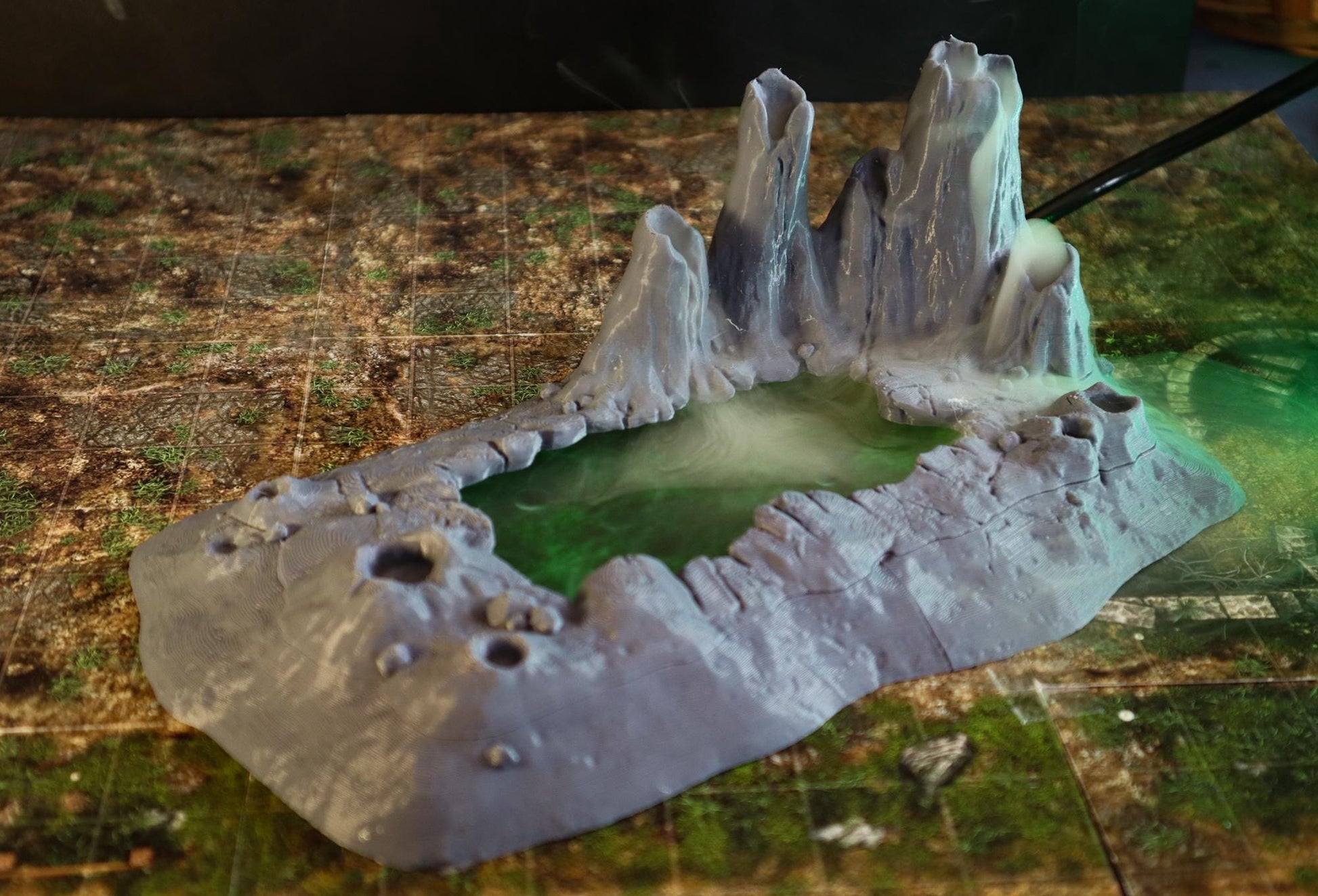 Calling Portals - Acid Lake | Tabletop Gaming Terrain | 28mm to 32mm Scale | 3D Printed  | Free Shipping