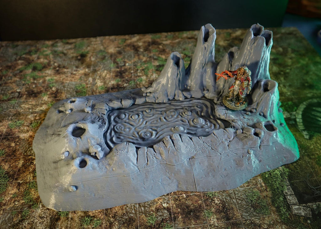 Calling Portals - Acid Lake | Tabletop Gaming Terrain | 28mm to 32mm Scale | 3D Printed  | Free Shipping