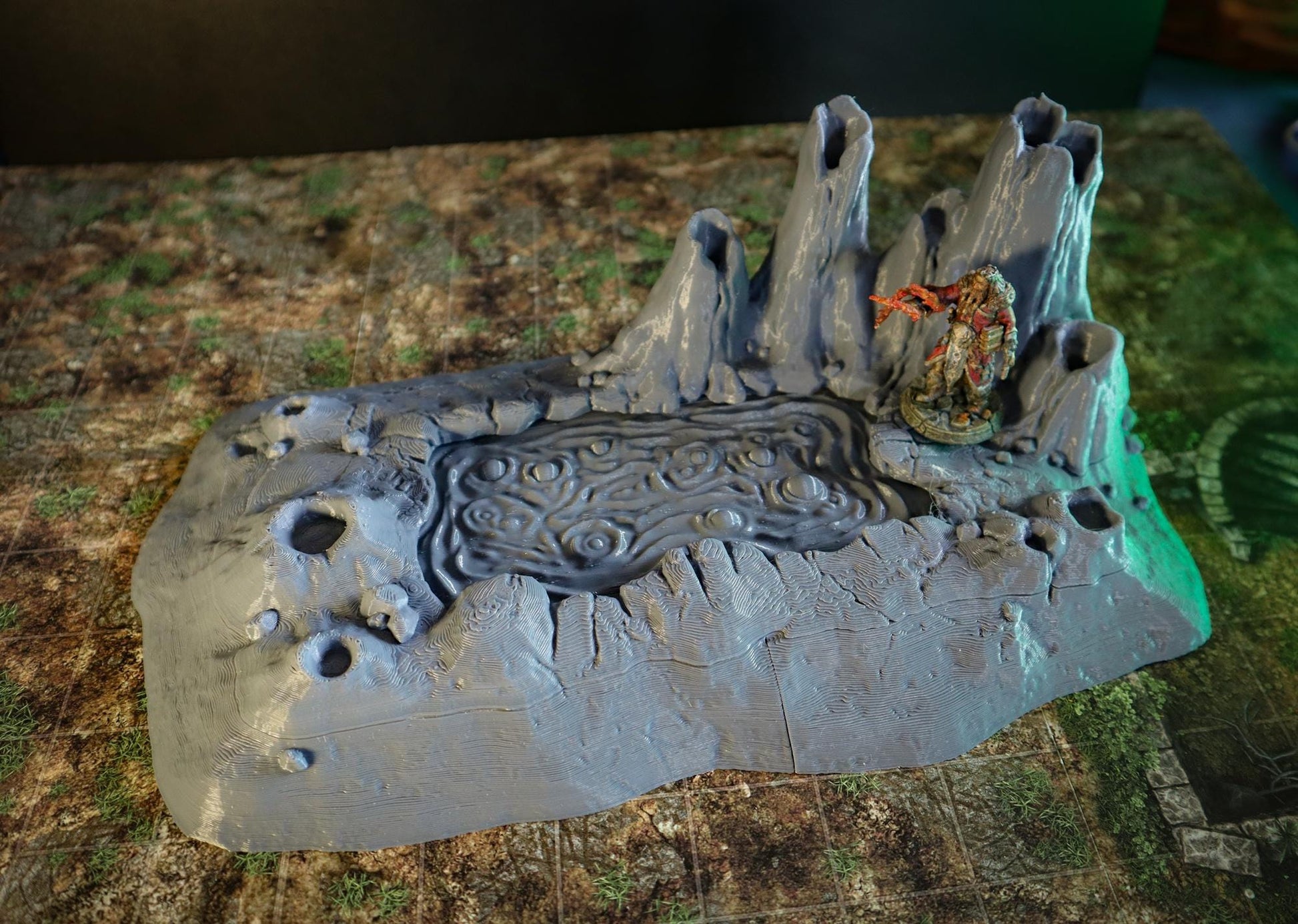 Calling Portals - Acid Lake | Tabletop Gaming Terrain | 28mm to 32mm Scale | 3D Printed  | Free Shipping