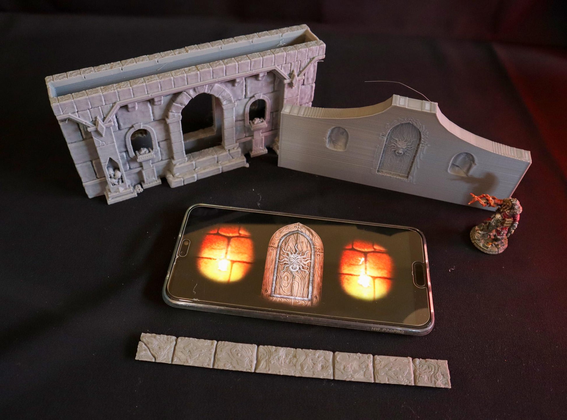 Calling Portals - Dungeon Entrance | Tabletop Gaming Terrain | 28mm to 32mm Scale | 3D Printed  | Free Shipping