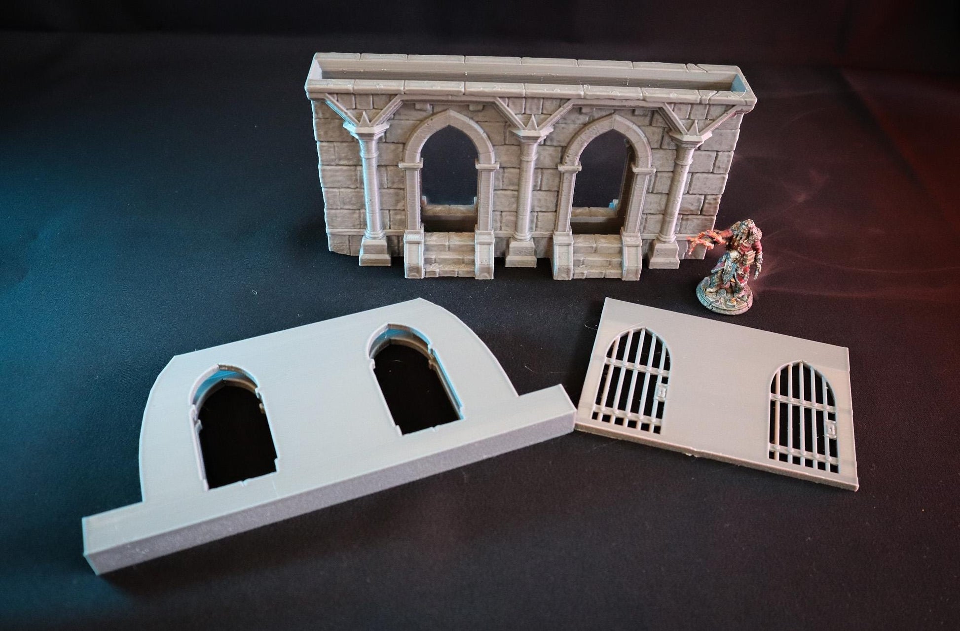 Calling Portals - Double Entrance | Tabletop Gaming Terrain | 28mm to 32mm Scale | 3D Printed  | Free Shipping