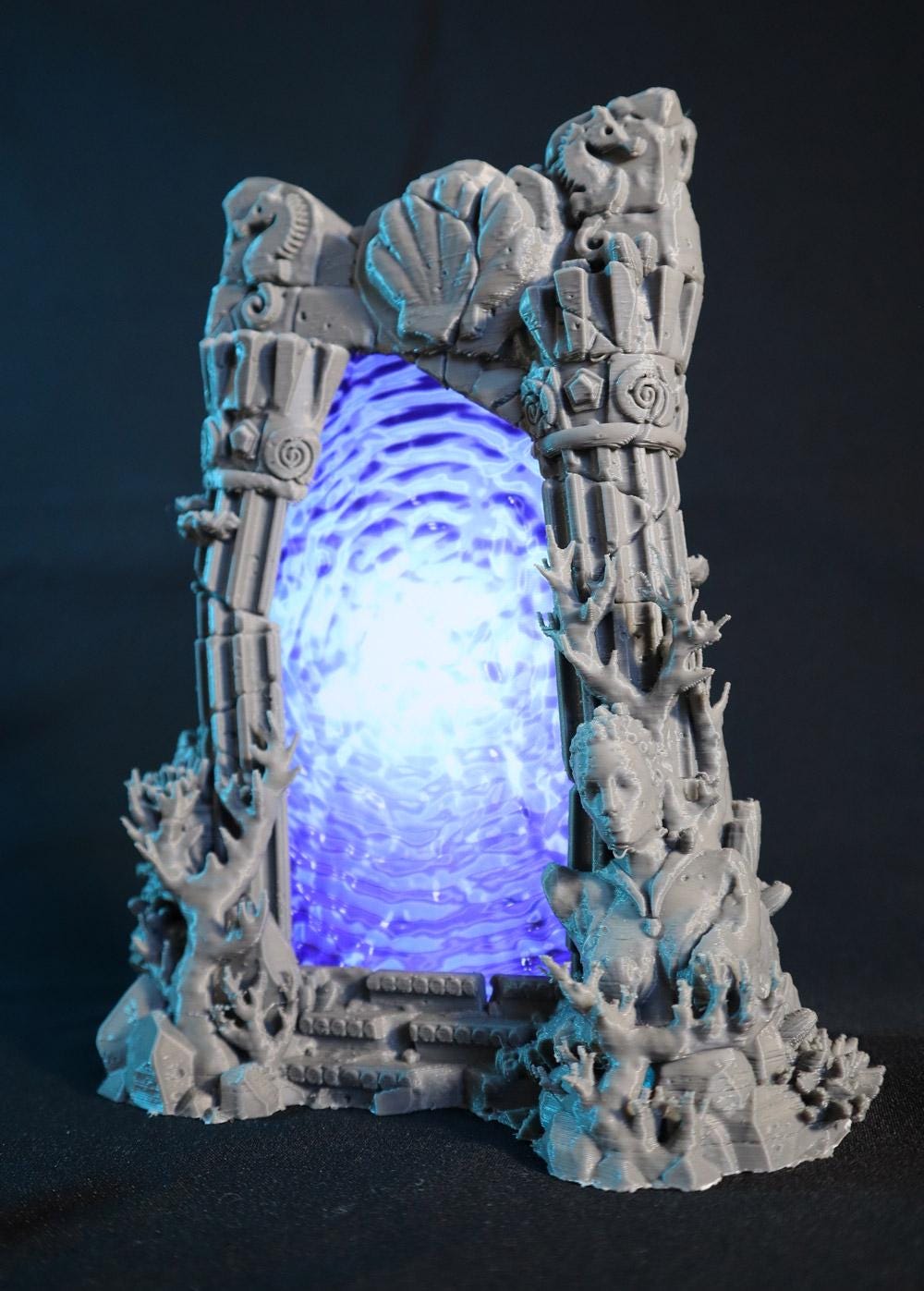 Calling Portals - Aeloria's Underwater Gateway | Tabletop Gaming Terrain | 28mm to 32mm Scale | 3D Printed  | Free Shipping