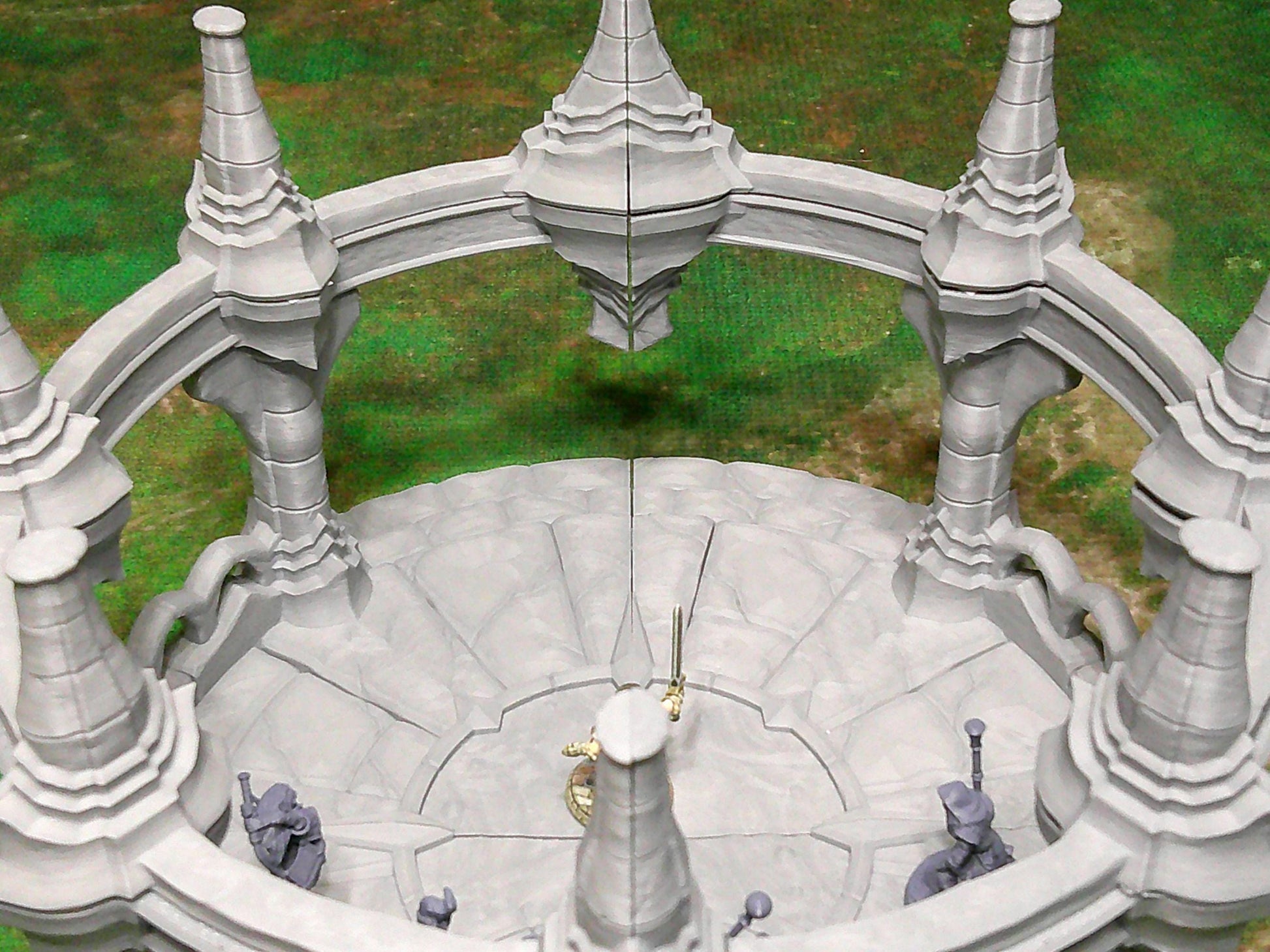 Temple of Baal | Tabletop Gaming & Diorama Scenery Terrain | 28mm to 32mm Scale | 3D Printed | Makers Anvil | Free Shipping