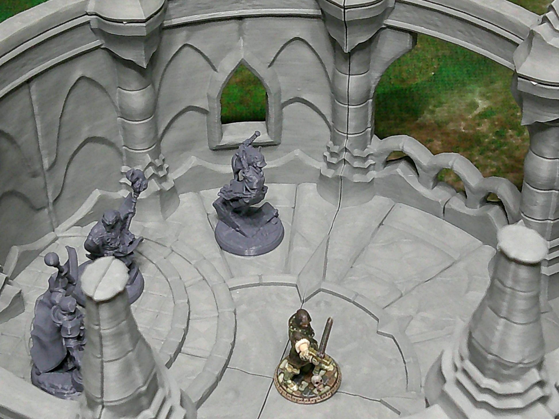 Temple of Baal | Tabletop Gaming & Diorama Scenery Terrain | 28mm to 32mm Scale | 3D Printed | Makers Anvil | Free Shipping